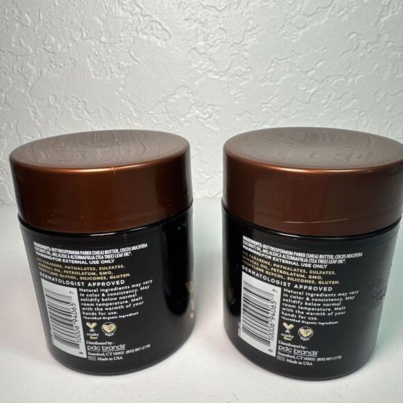 2 Pack Cantu‎ For Skin & Hair All Natural Tea Tree Oil Shea Butter Coconut 5.5oz - Picture 3 of 4